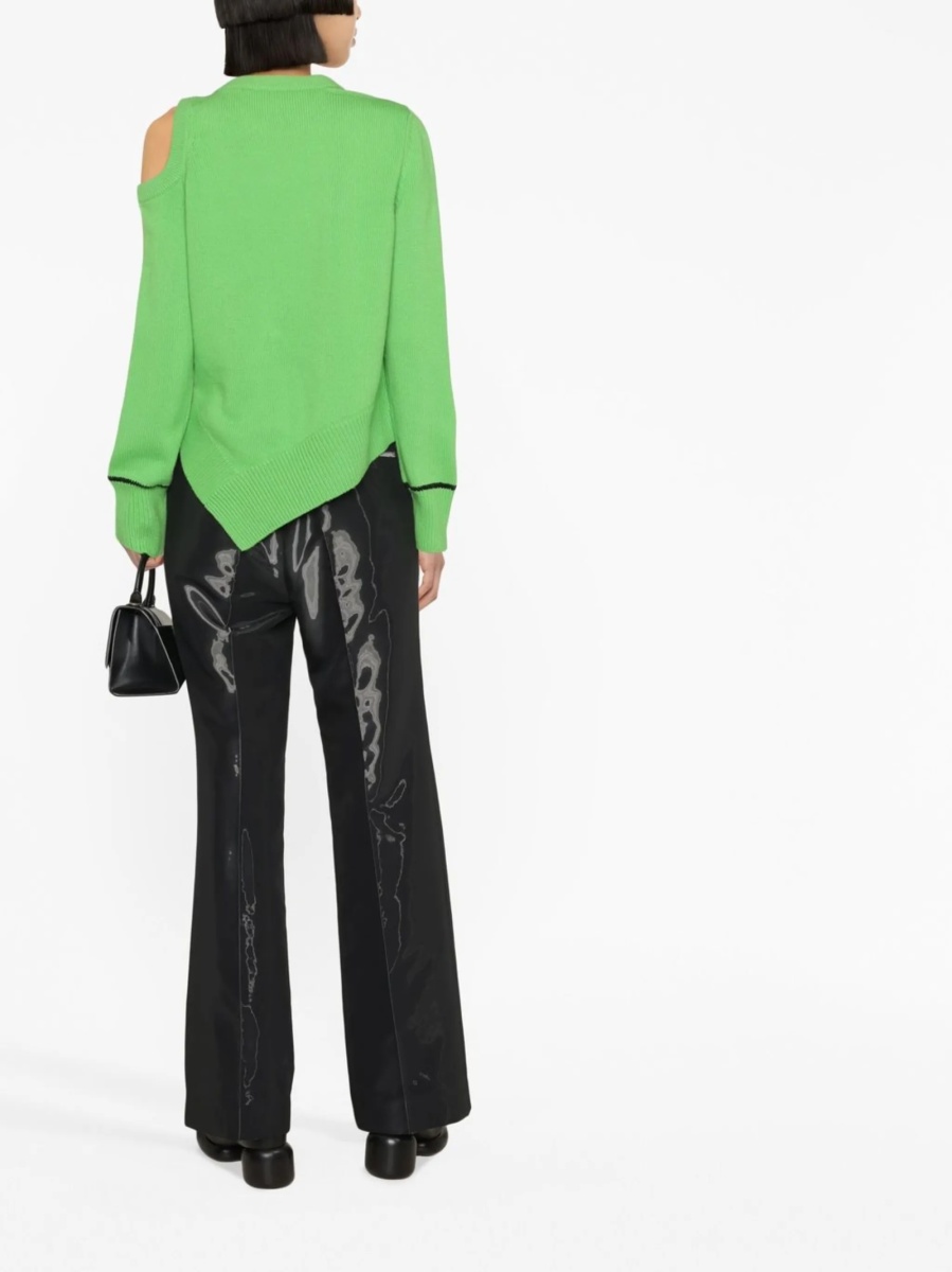 Pulover tricotat Alexander McQueen verde - Img 3