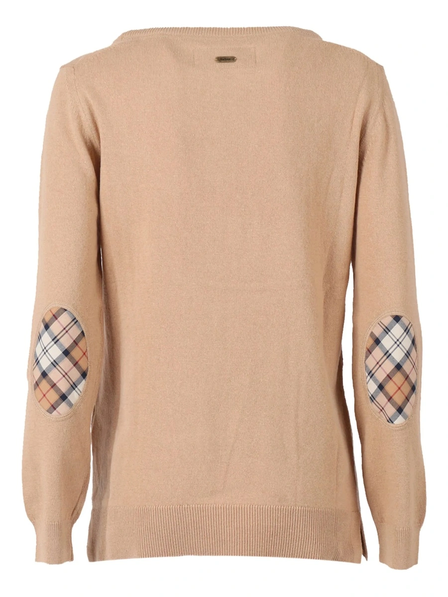 Pulover tricotat Barbour neutru - Img 2