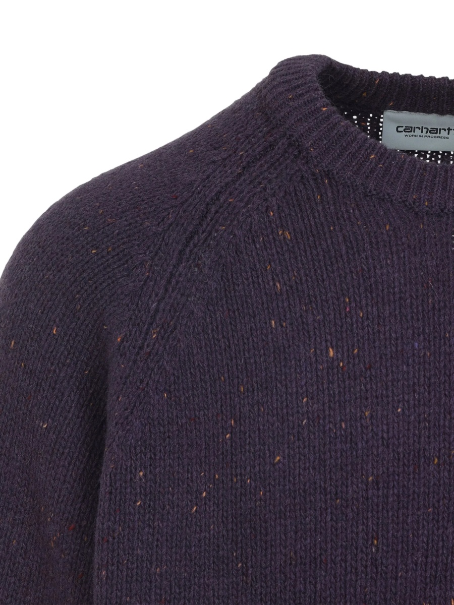 Pulover tricotat Carhartt violet - Img 4