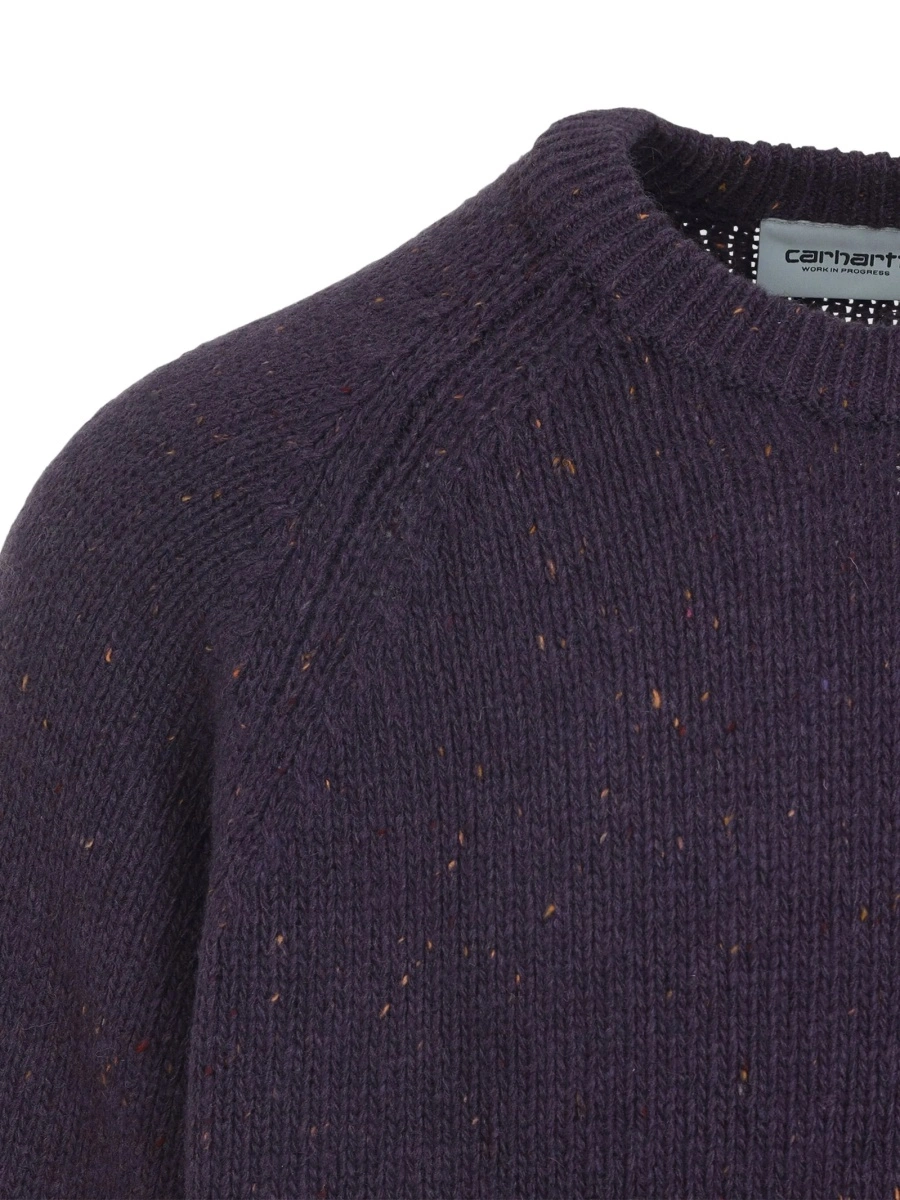 Pulover tricotat Carhartt violet - Img 4