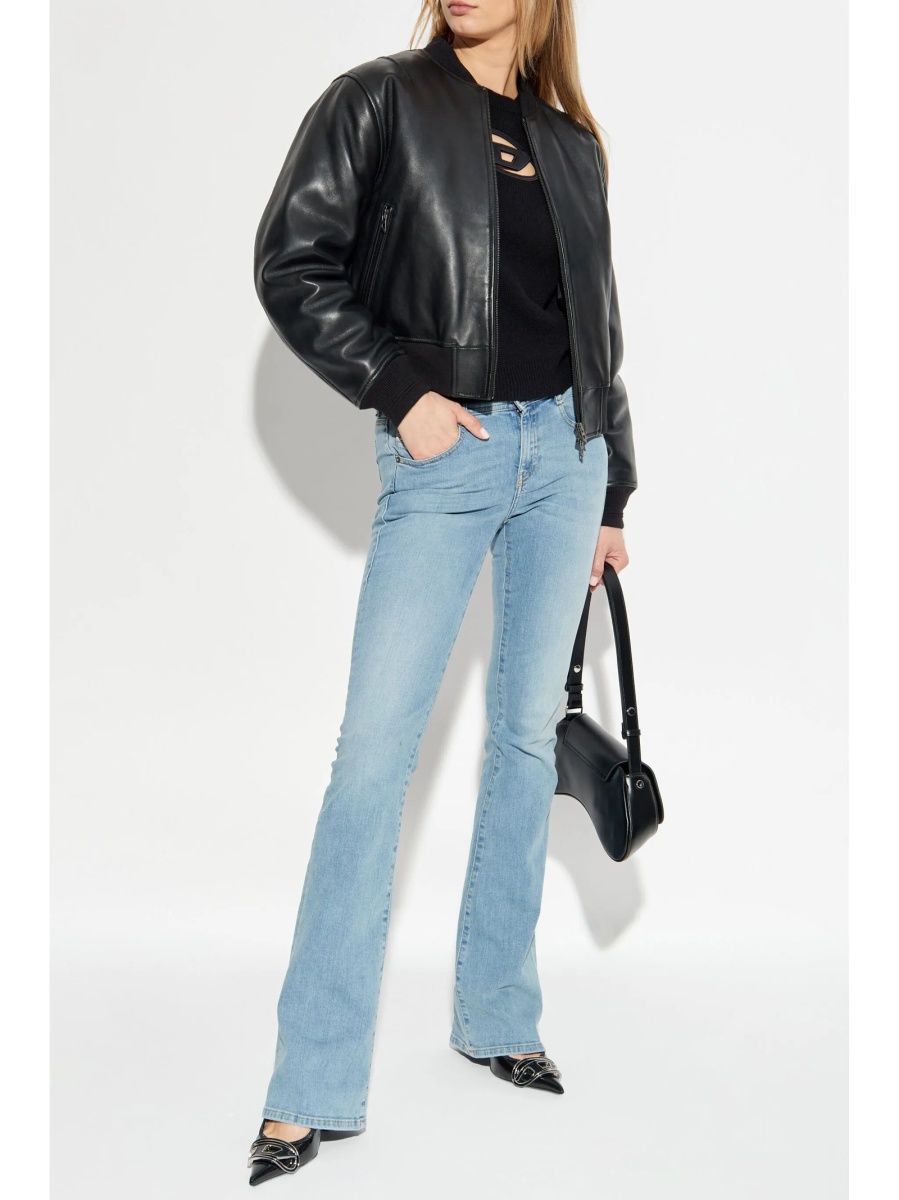 Pulover tricotat Diesel negru - Img 2