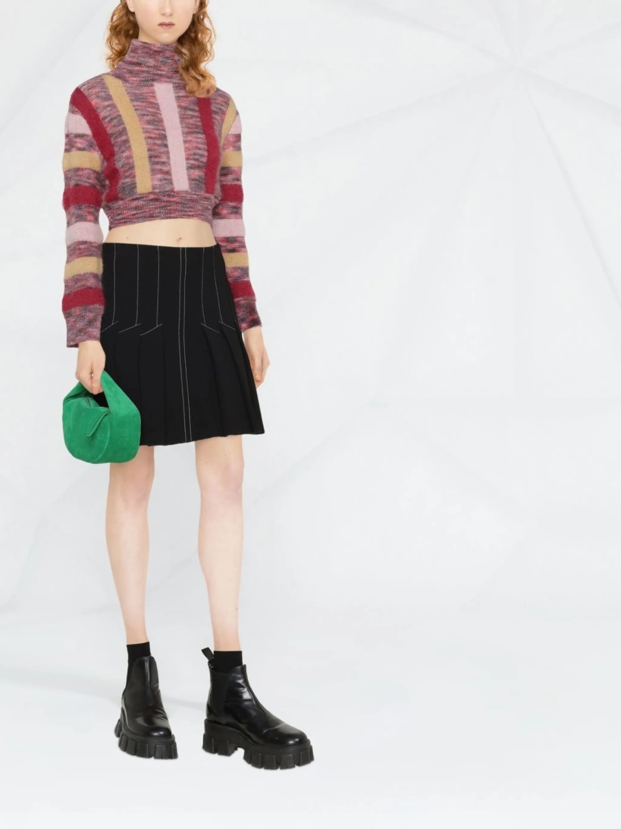 Pulover tricotat DSQUARED2 rosu - Img 2