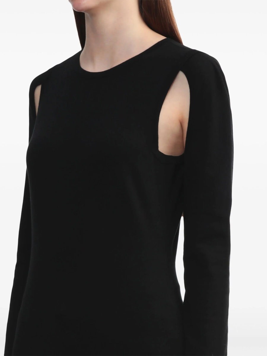 Pulover tricotat HELMUT LANG negru - Img 5