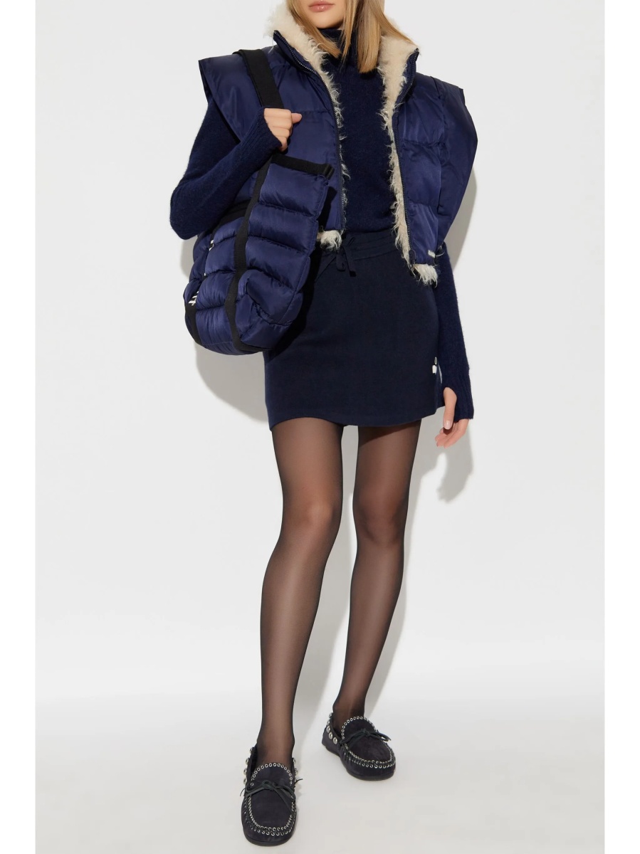 Pulover tricotat ISABEL MARANT ETOILE albastru - Img 2