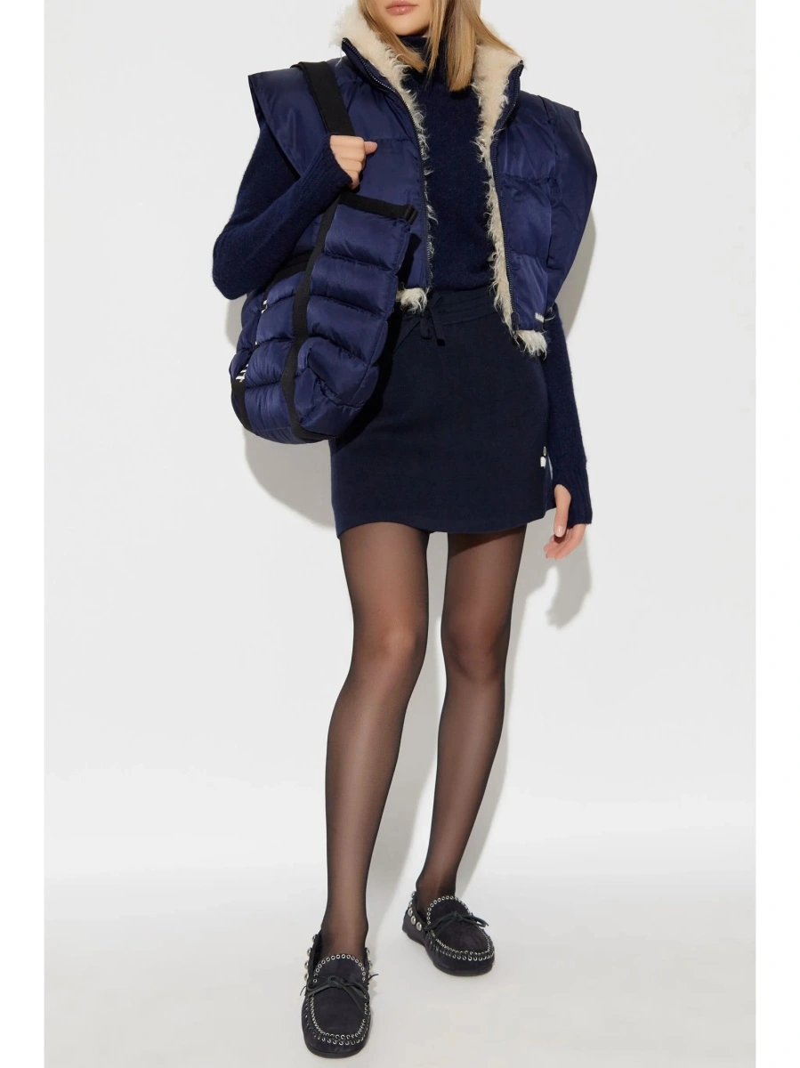 Pulover tricotat ISABEL MARANT ETOILE albastru - Img 2