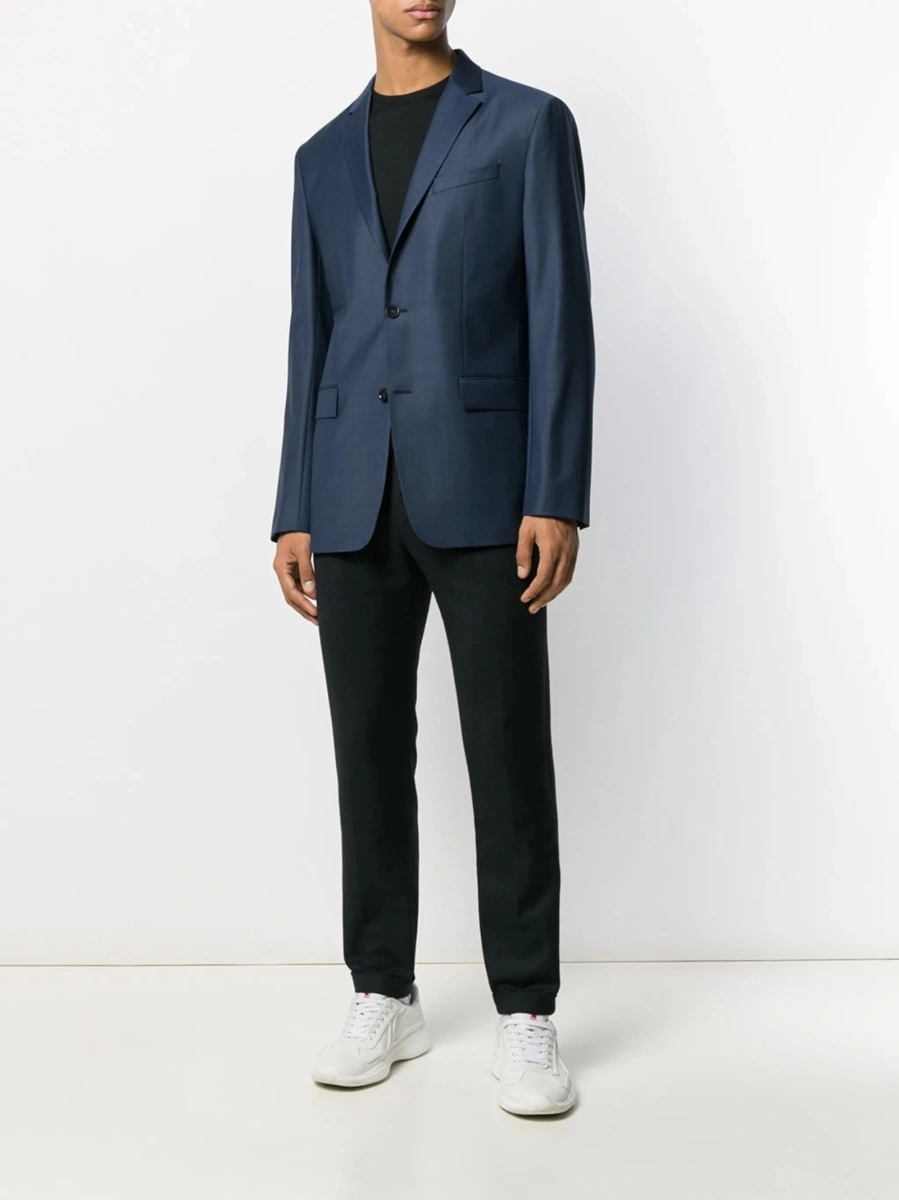 Pulover tricotat John Smedley negru - Img 2