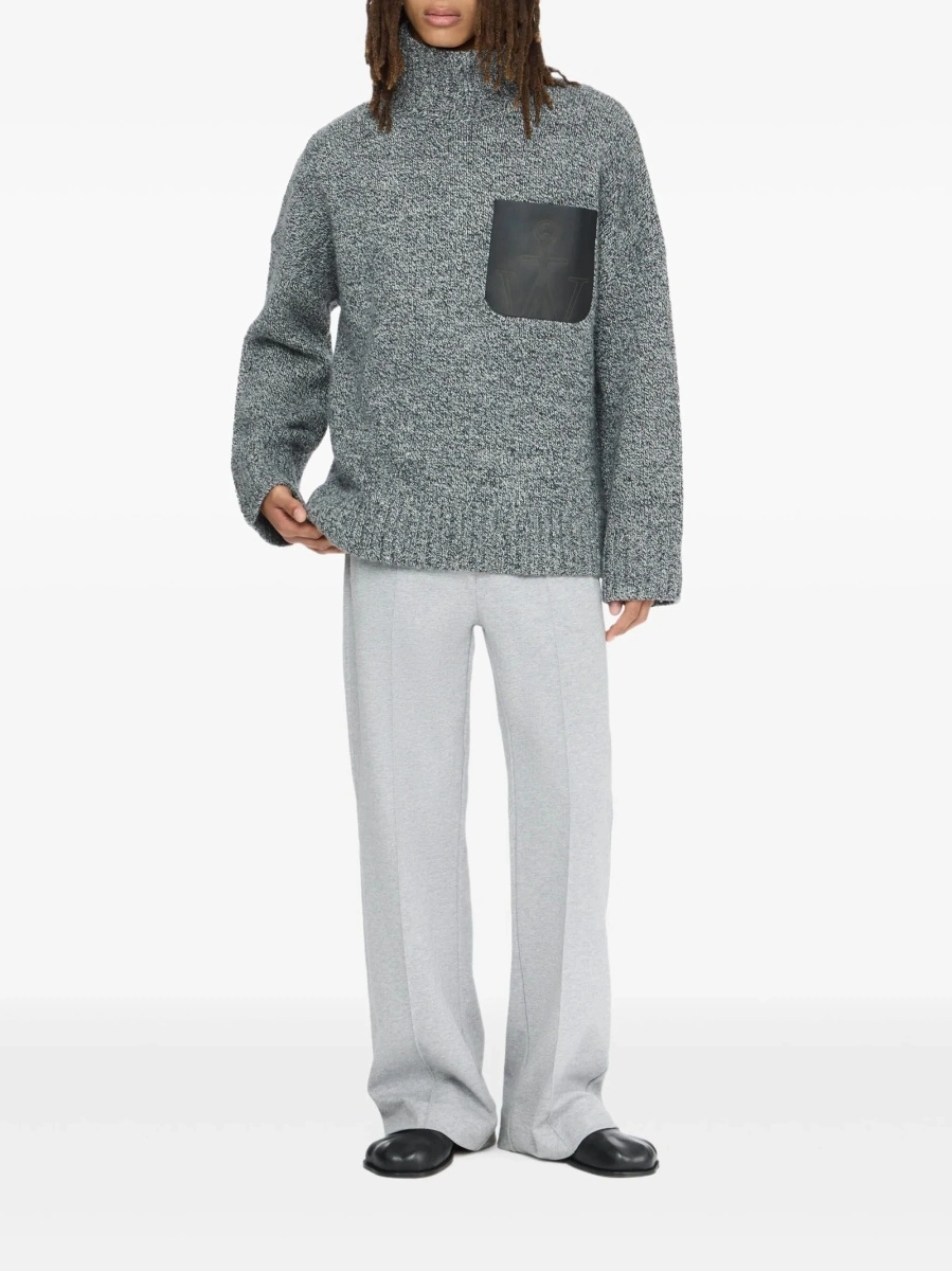 Pulover tricotat JW Anderson gri - Img 2