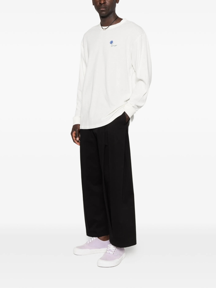 Pulover tricotat Kenzo neutru - Img 2