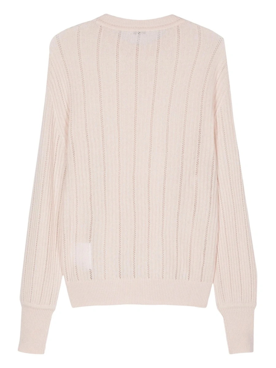 Pulover tricotat KITON neutru - Img 2