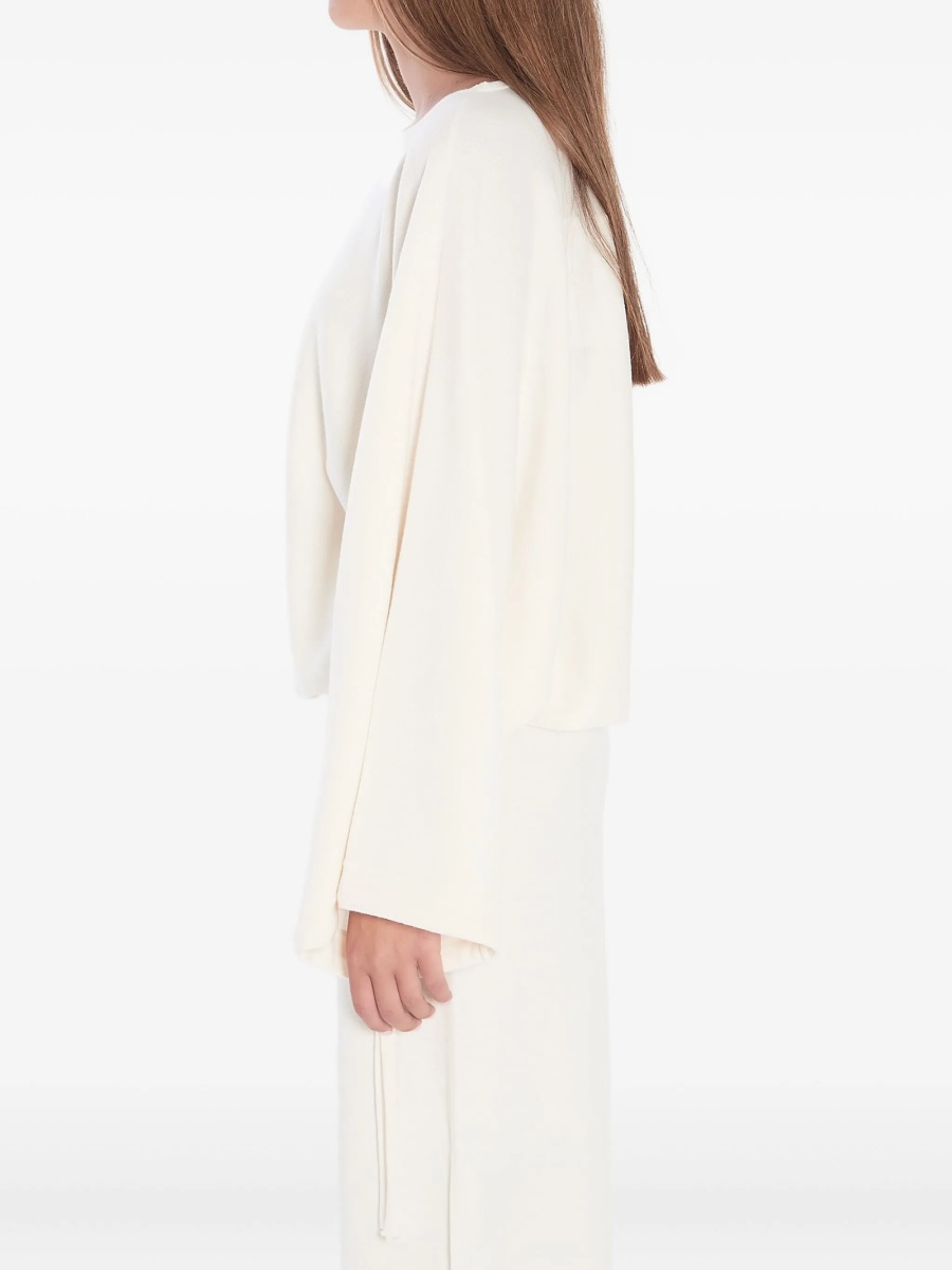 Pulover tricotat Max Mara alb - Img 3