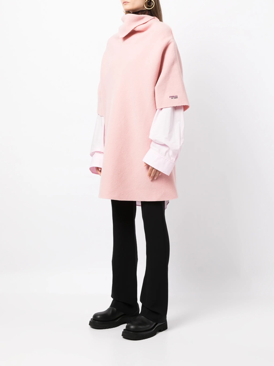 Pulover tricotat Raf Simons roz - Img 3