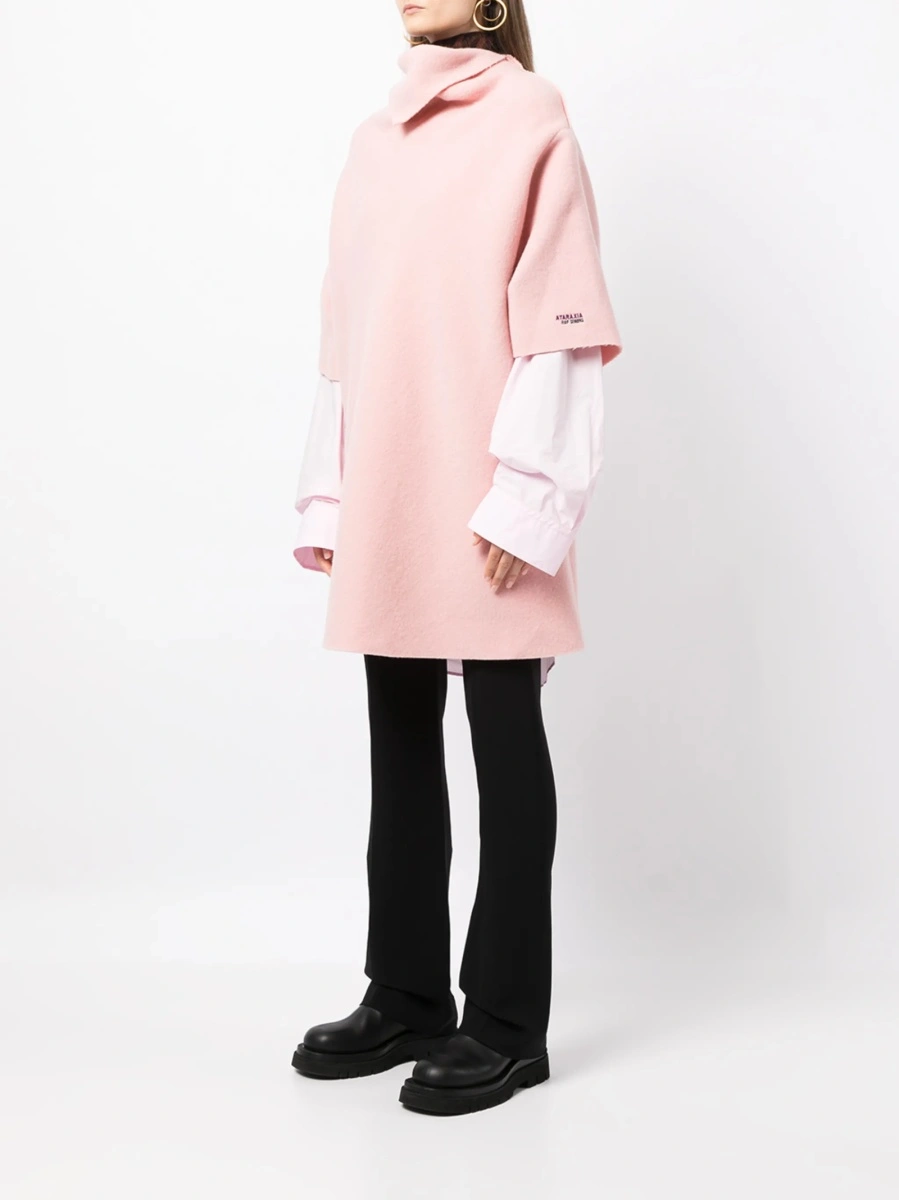 Pulover tricotat Raf Simons roz - Img 3