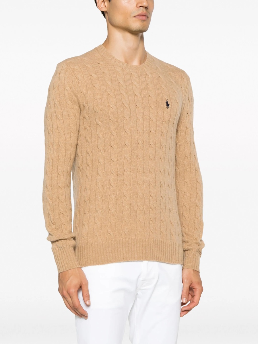 Pulover tricotat Ralph Lauren maro - Img 3