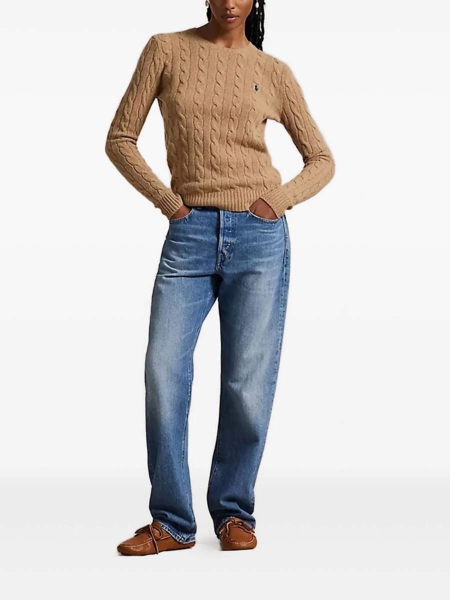 Pulover tricotat Ralph Lauren maro - Img 2