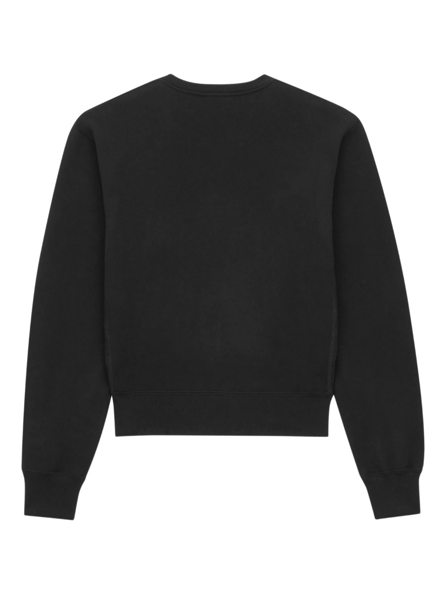 Pulover tricotat Saint Laurent negru - Img 2
