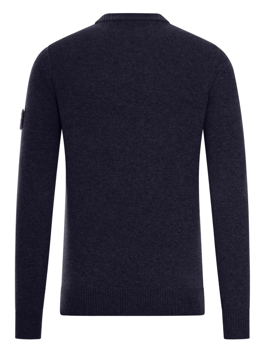 Pulover tricotat Stone Island albastru - Img 2