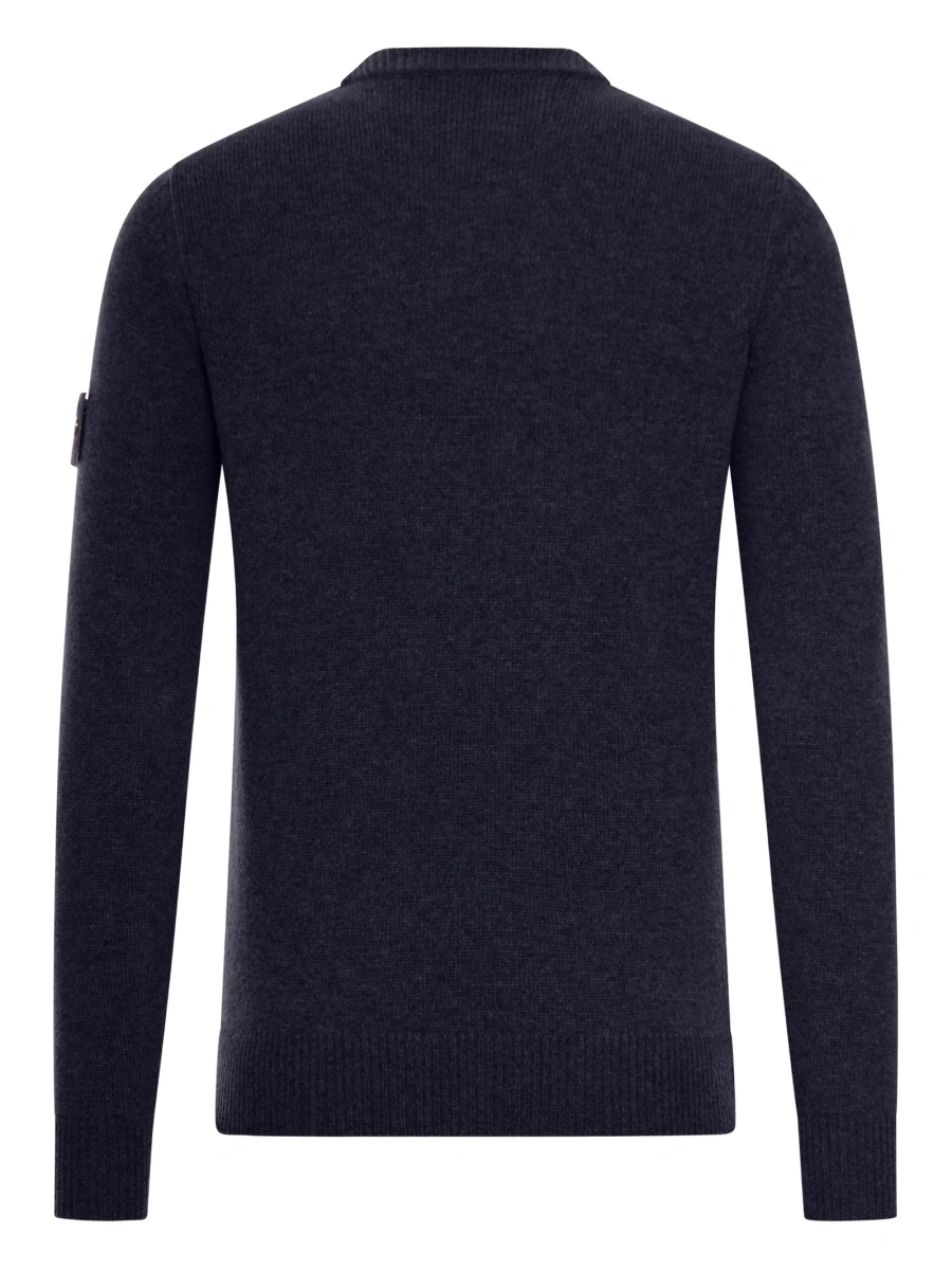 Pulover tricotat Stone Island albastru - Img 2