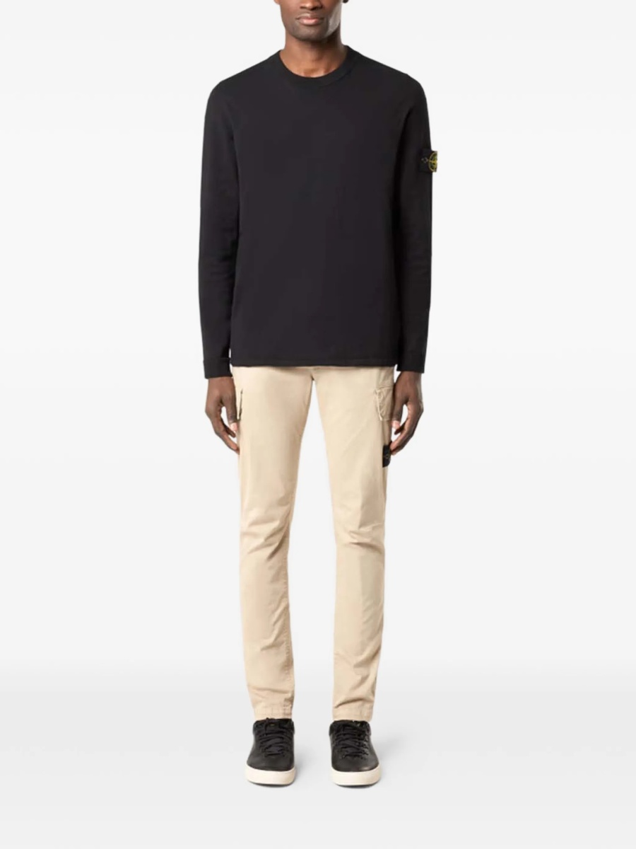 Pulover tricotat Stone Island negru - Img 2
