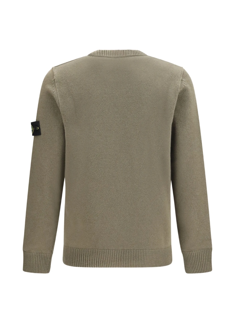 Pulover tricotat Stone Island verde - Img 2