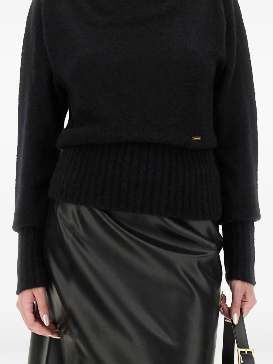 Pulover tricotat Tom Ford negru - Img 4