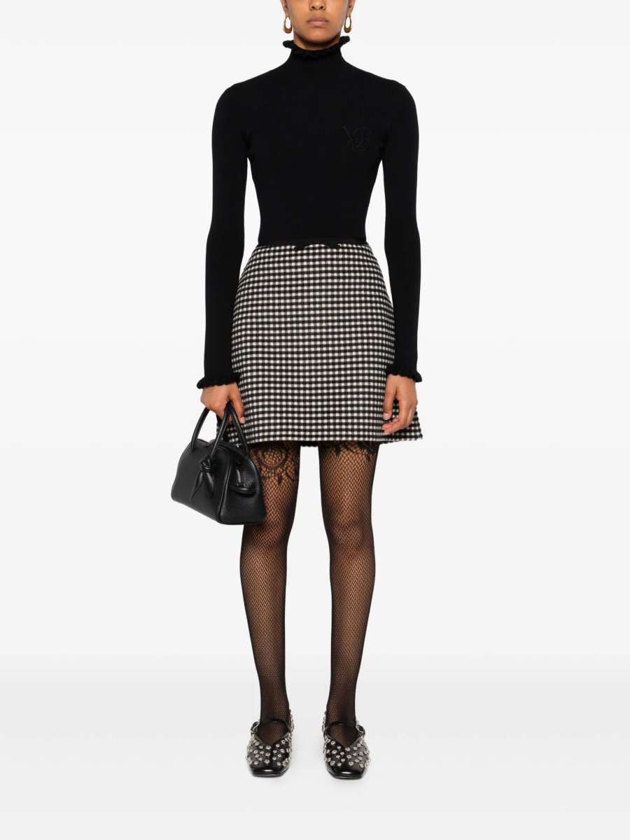 Pulover tricotat Valentino Garavani negru - Img 2