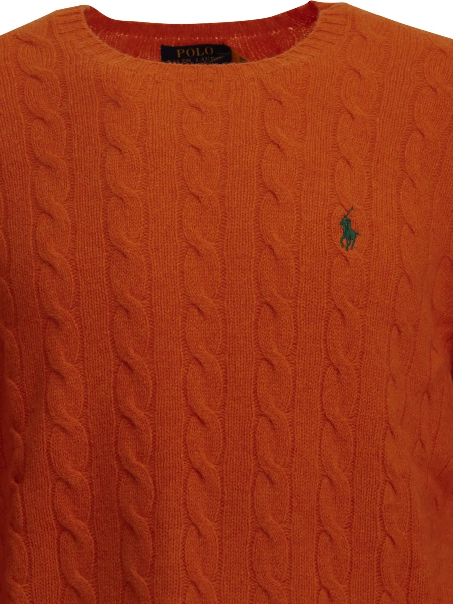 Pulover Wool and cashmere crew-neck sweater with logo - Img 3