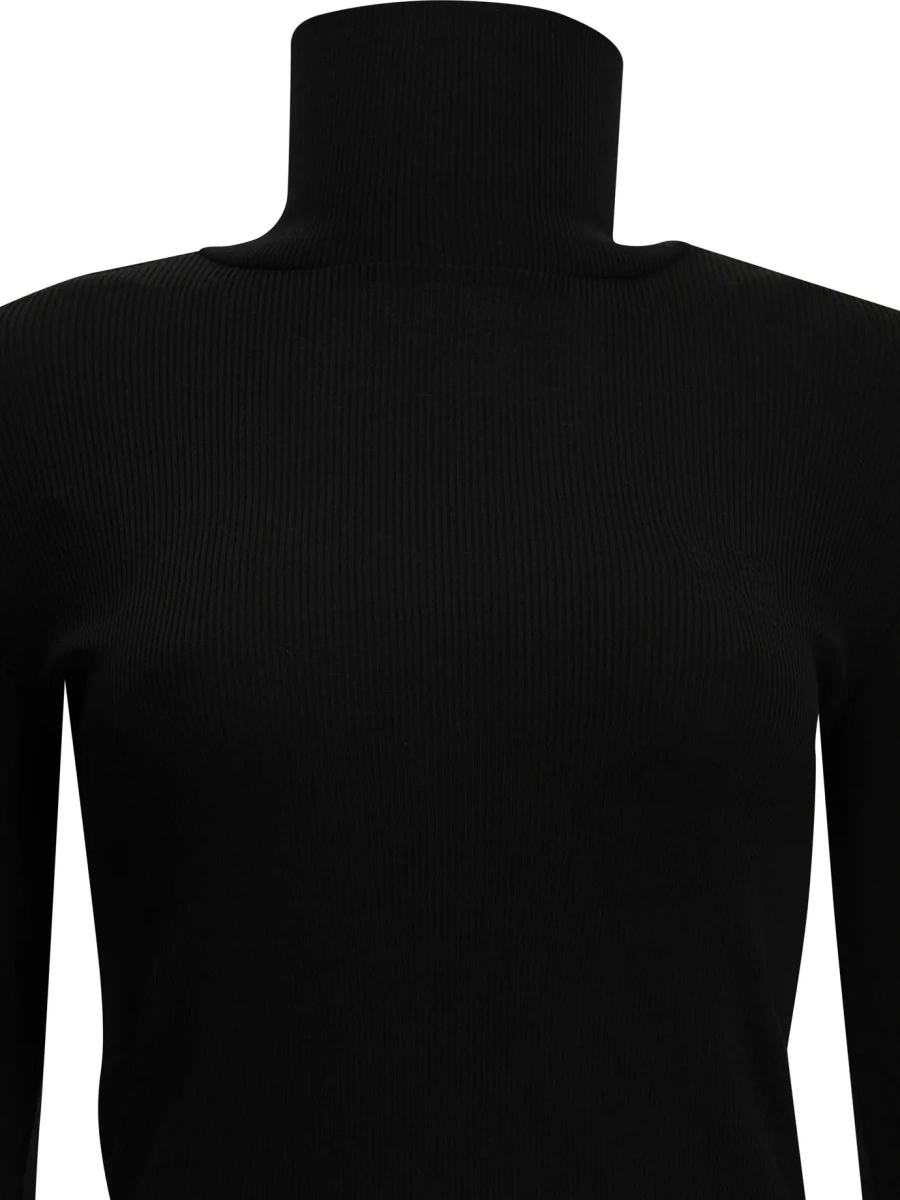 Pulover Wool jersey turtleneck sweater - Img 3
