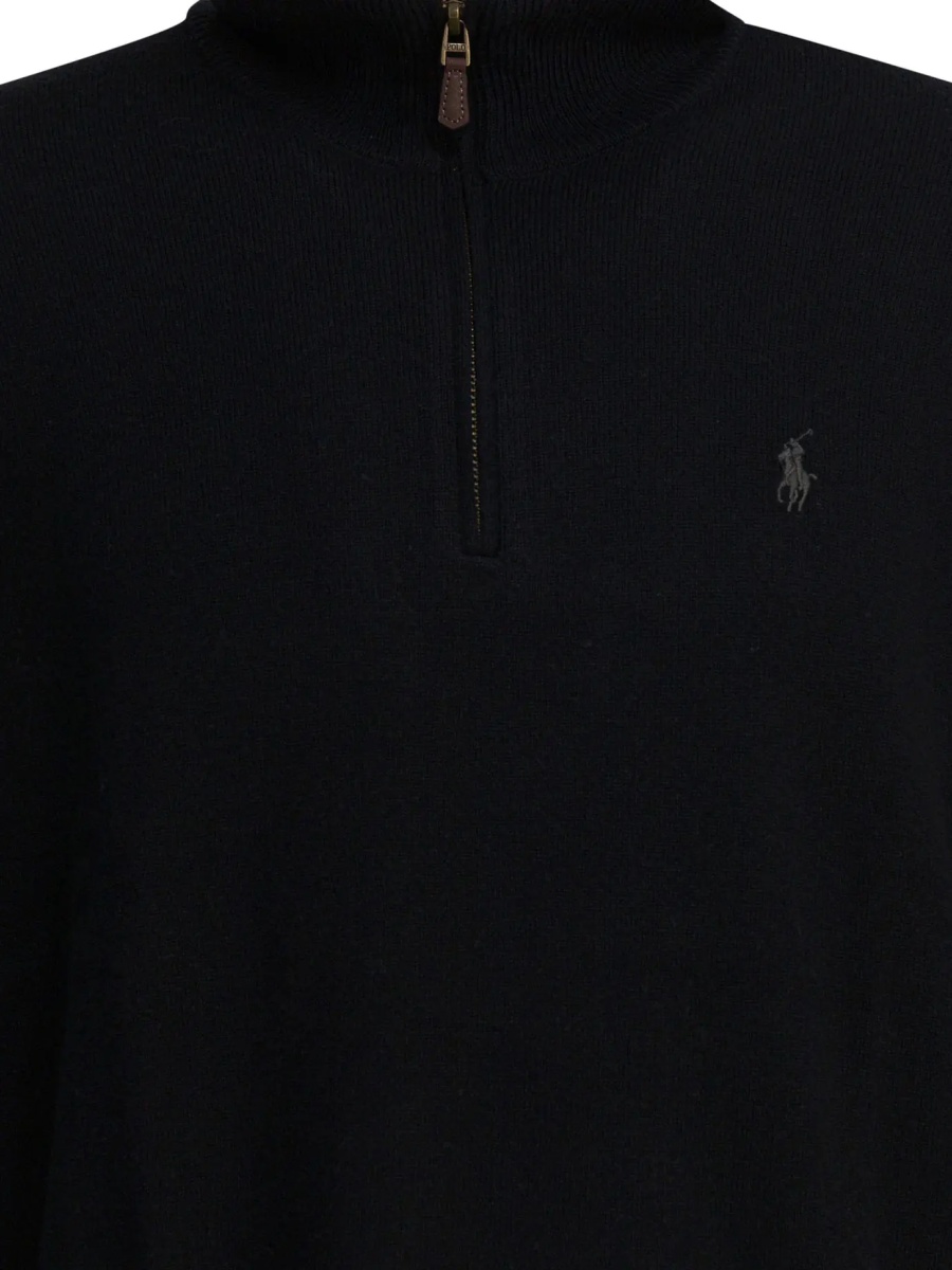 Pulover Wool Sweater with a Half-Zip - Img 3
