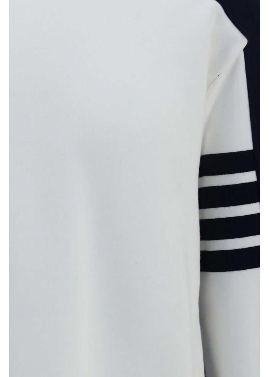 Pulovere Colorblock Crewneck Sweatshirt with 4-bar detail - Img 3