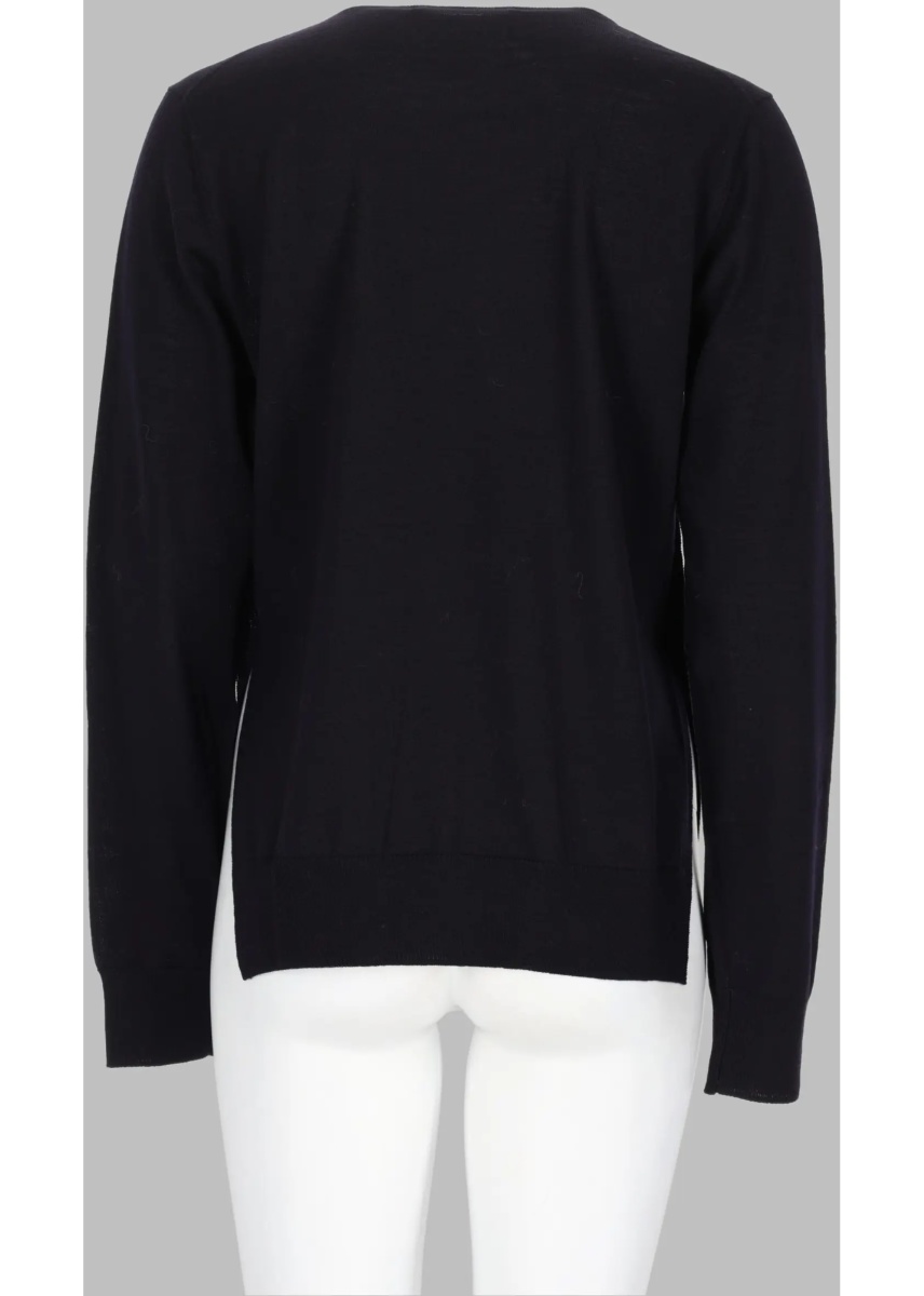 Pulovere Maglia "Monde" In Lana Merino - Img 2