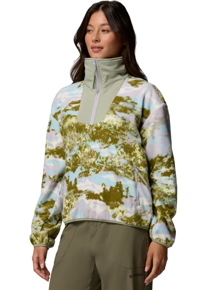 Pulovere Sequoia Grove Printed Half Zip Fleece - Img 2