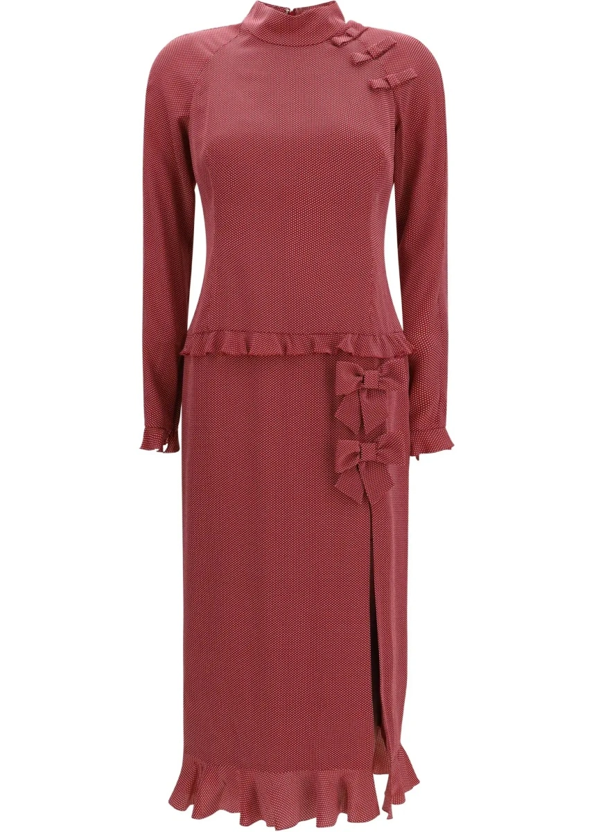 Rochie Alessandra Rich multicolor din matase - Img 6