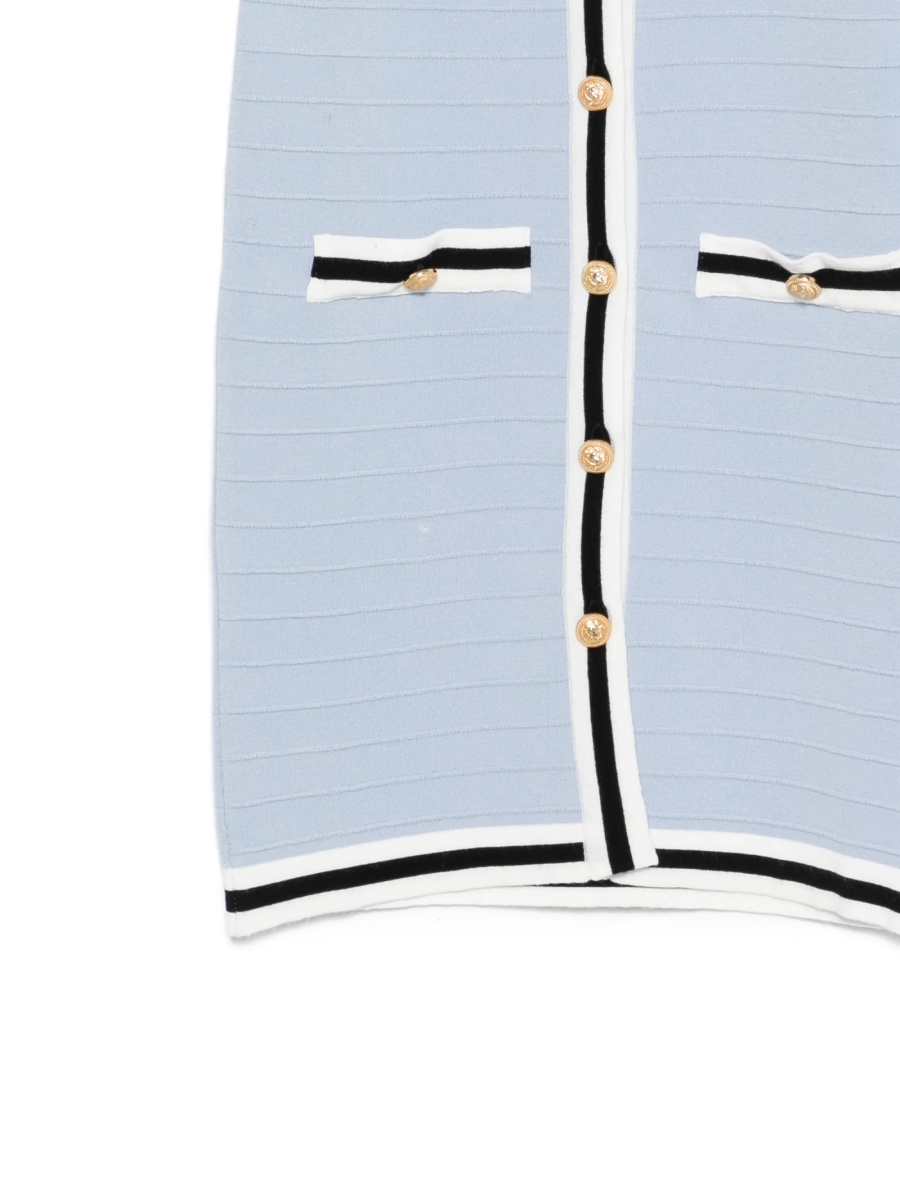 Rochie casual Balmain albastra - Img 3