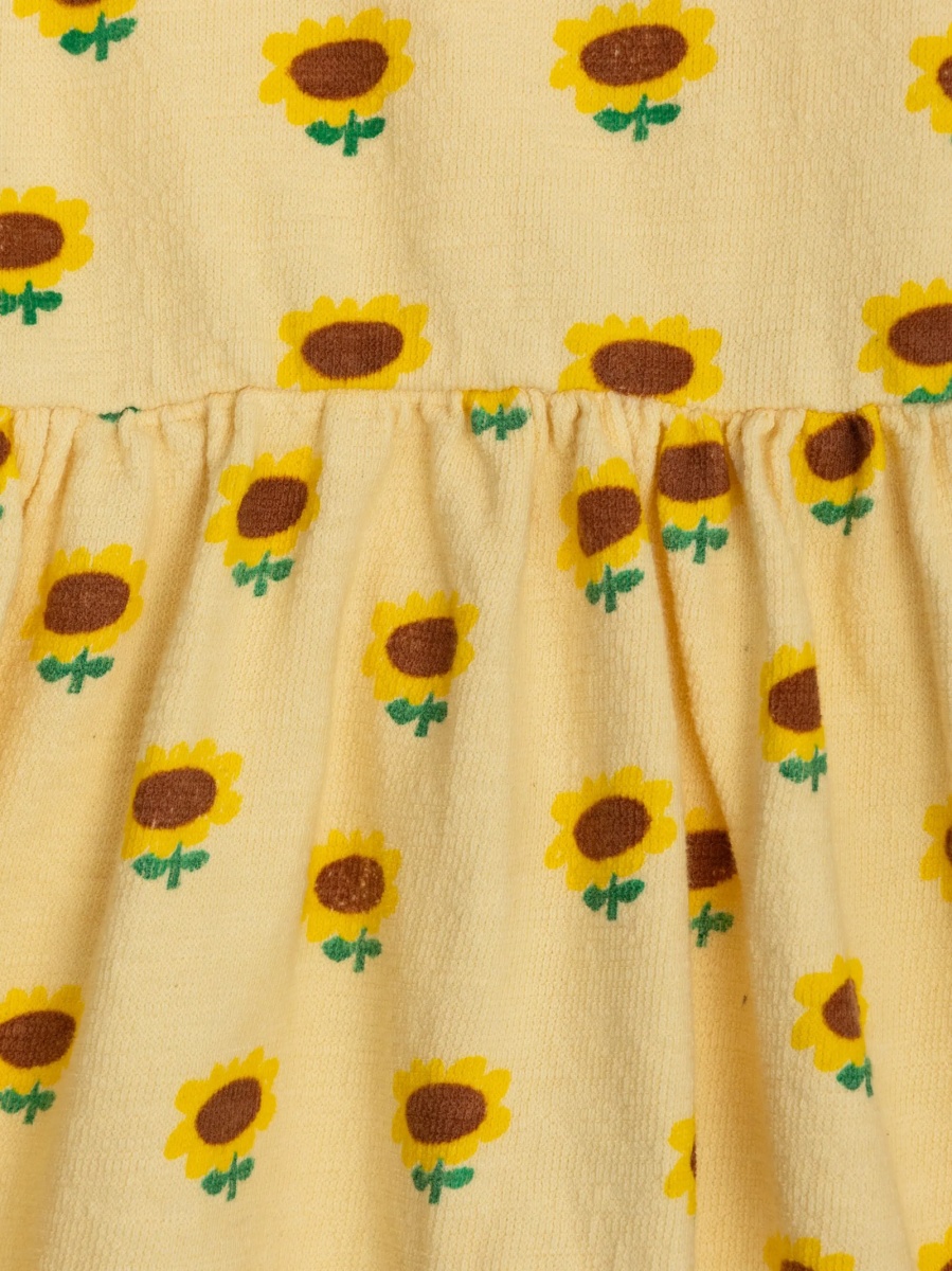 Rochie casual Bobo Choses galbena - Img 4
