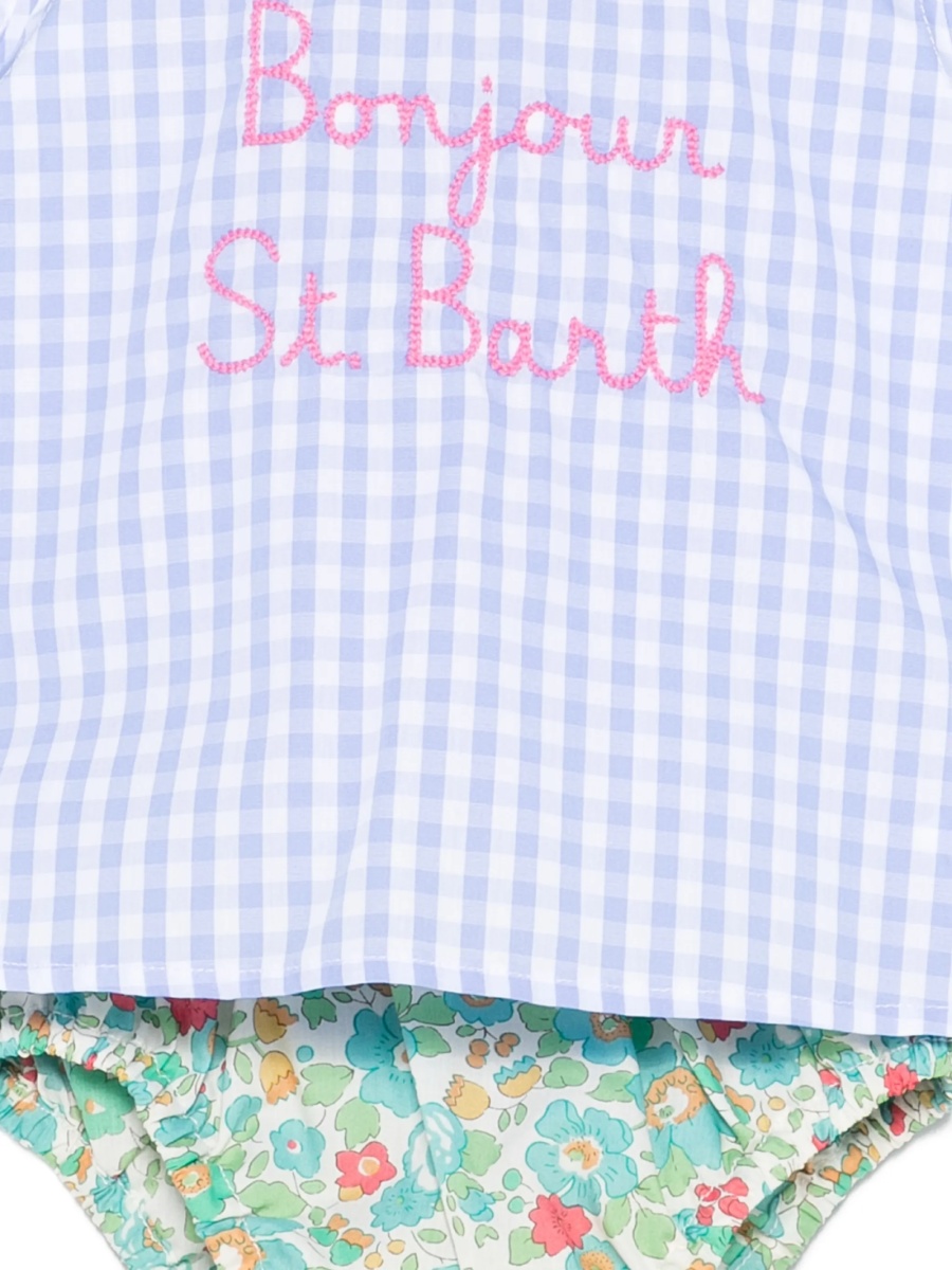 Rochie casual Mc2 Saint Barth albastra - Img 5