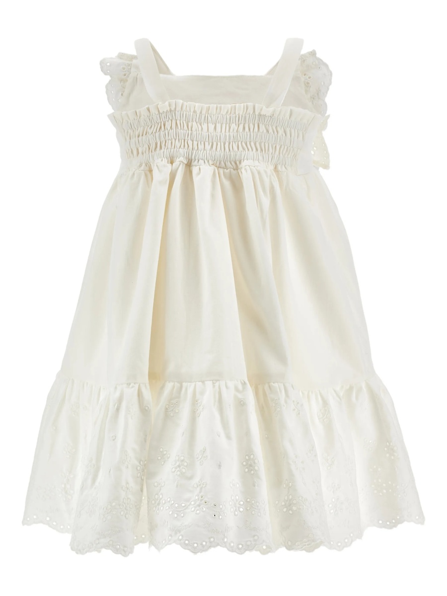 Rochie casual Monnalisa neutra - Img 2