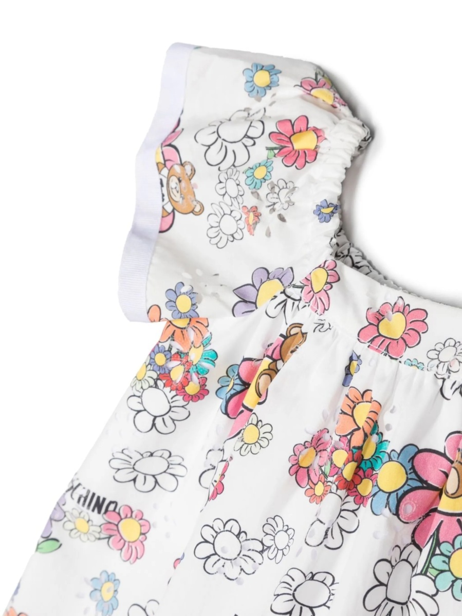 Rochie casual Moschino alba - Img 3