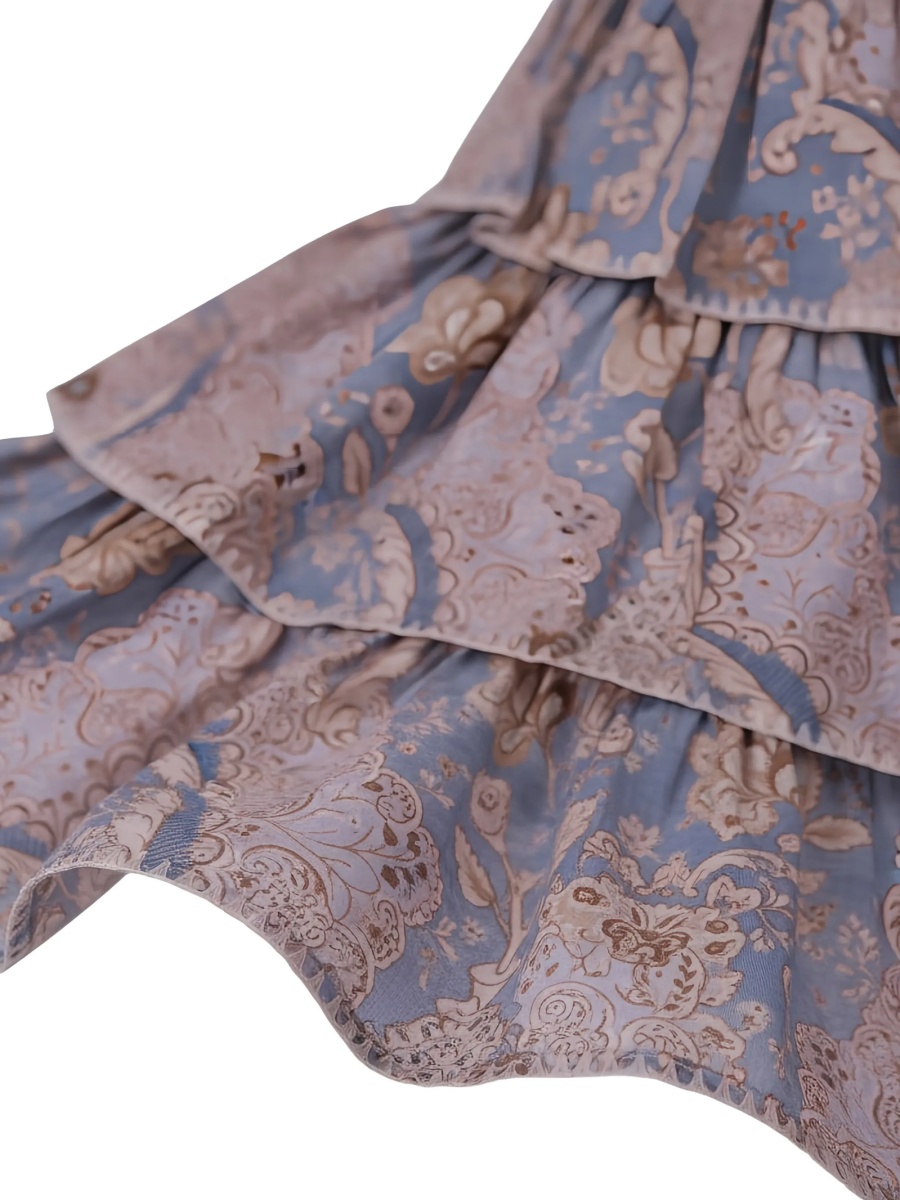 Rochie casual ZIMMERMANN albastra - Img 3