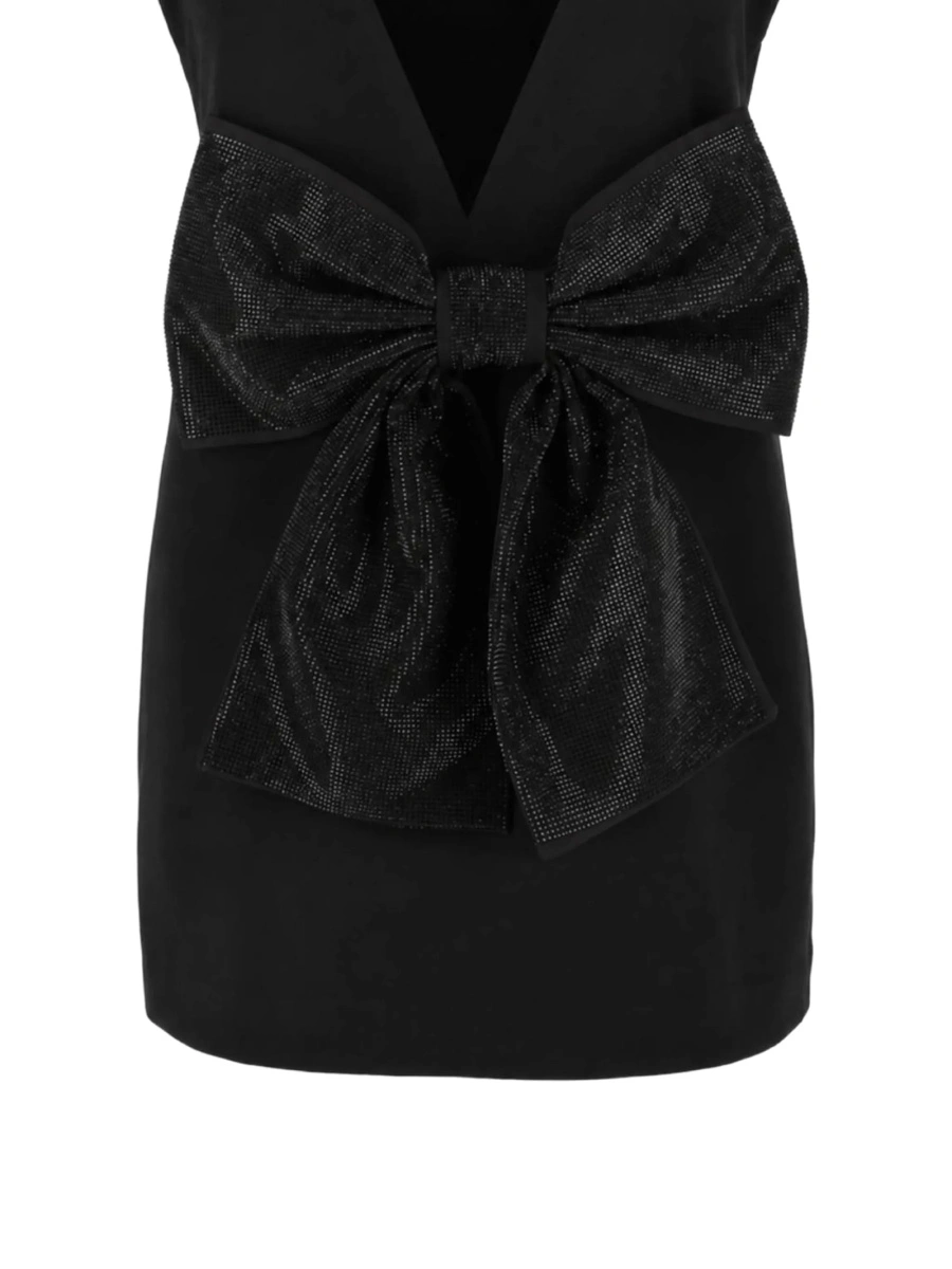 Rochie de ocazie Eleh neagra din elastan si polyester - Img 3