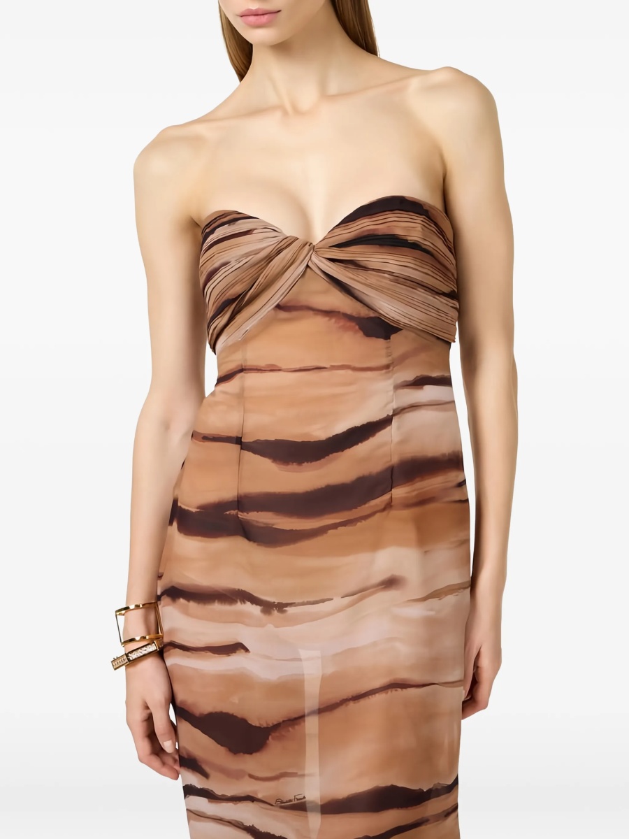 Rochie de ocazie Elisabetta Franchi maro - Img 4
