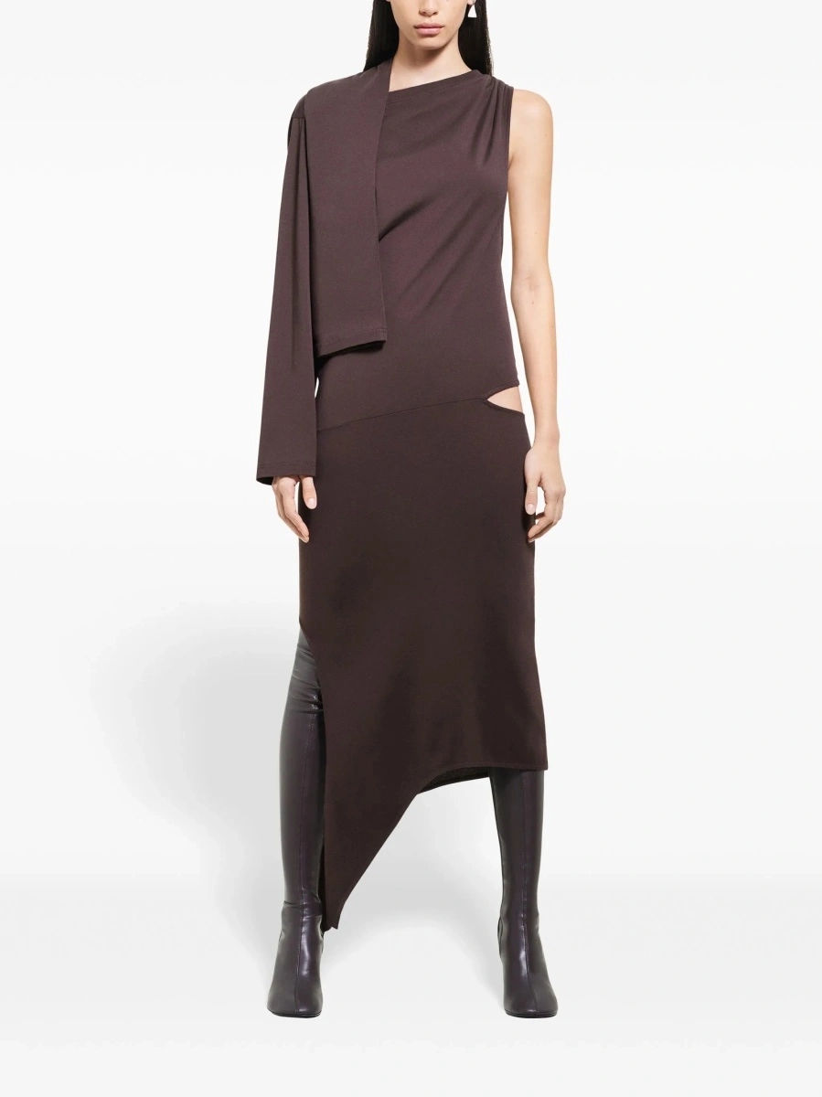 Rochie de seara COURRÈGES maro - Img 2