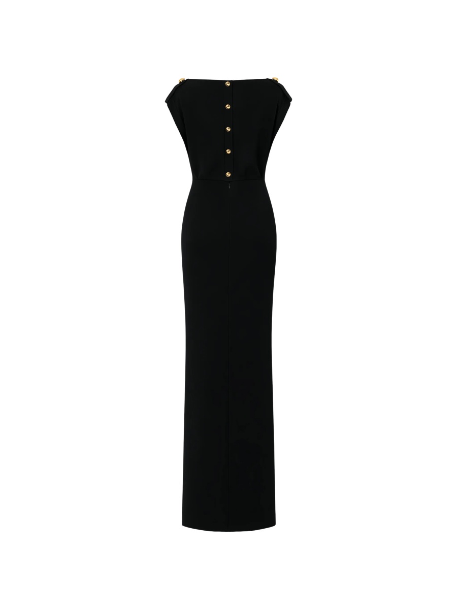 Rochie de seara Elisabetta Franchi neagra - Img 2