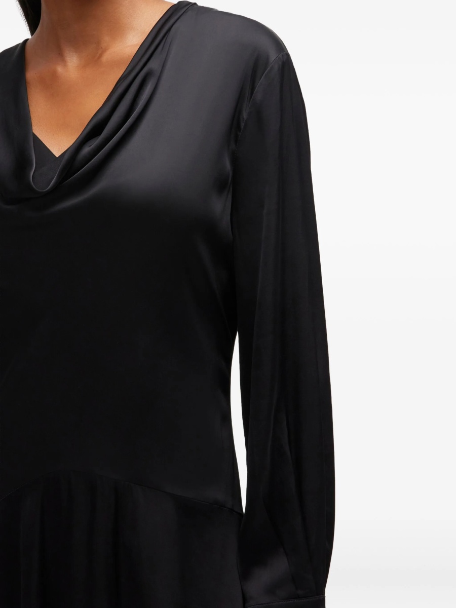 Rochie de seara Ganni neagra - Img 4