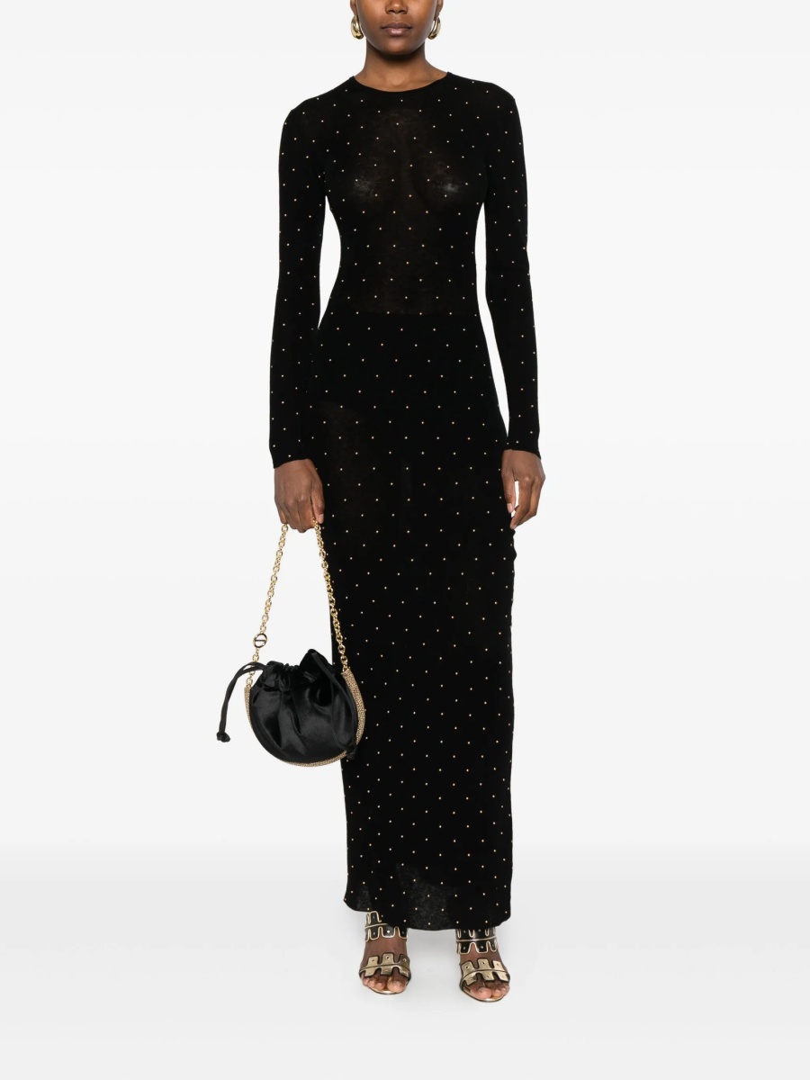 Rochie de seara RABANNE neagra - Img 2