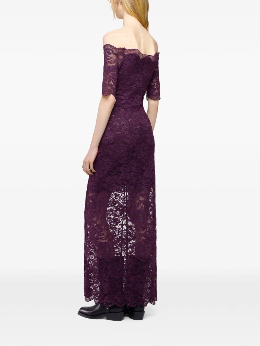 Rochie de seara RABANNE violet din elastan si poliamida - Img 3