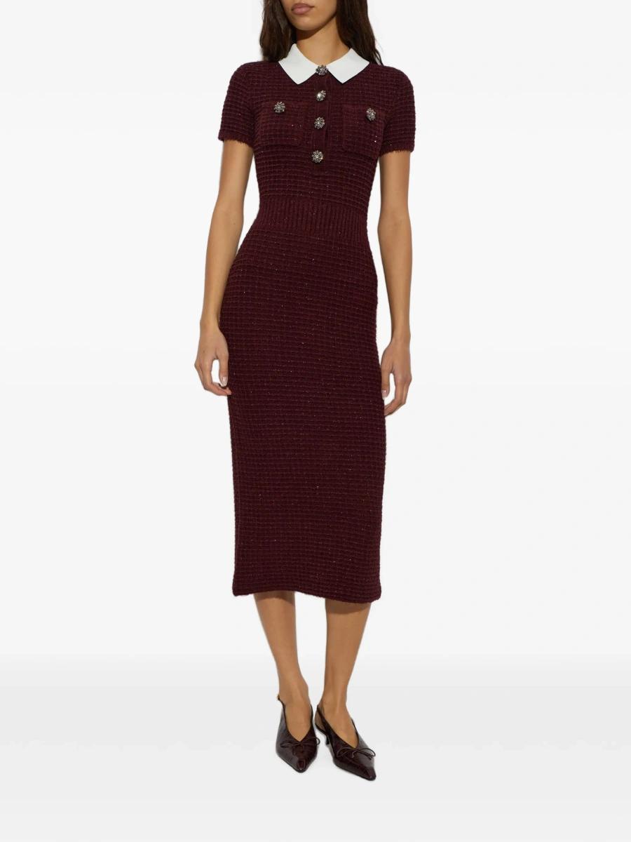 Rochie de seara Self-Portrait rosie - Img 2