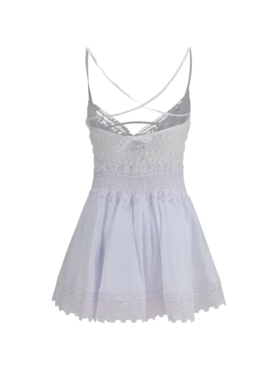 Rochie de zi CHARO RUIZ alba - Img 2