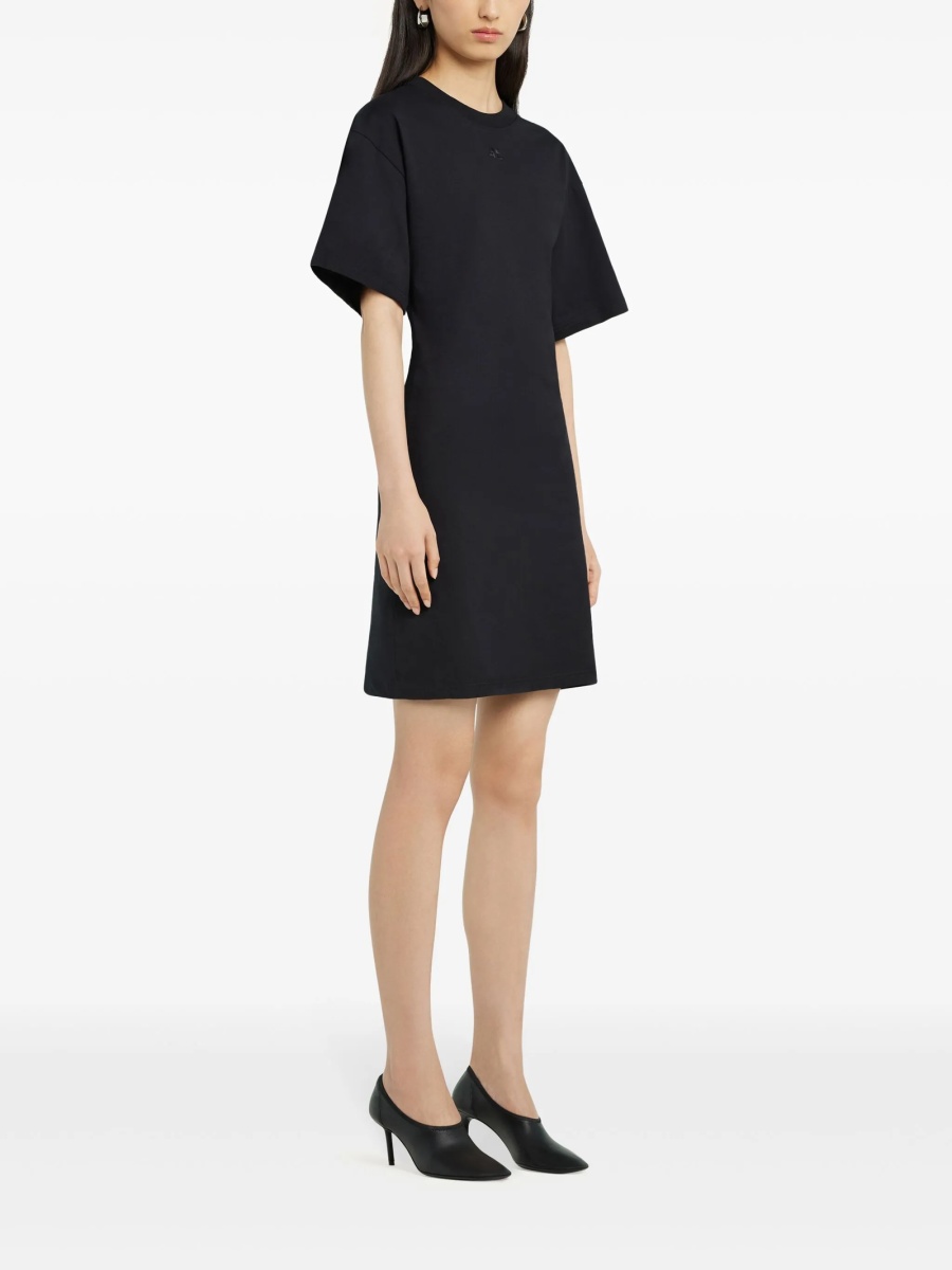 Rochie de zi COURRÈGES neagra - Img 3