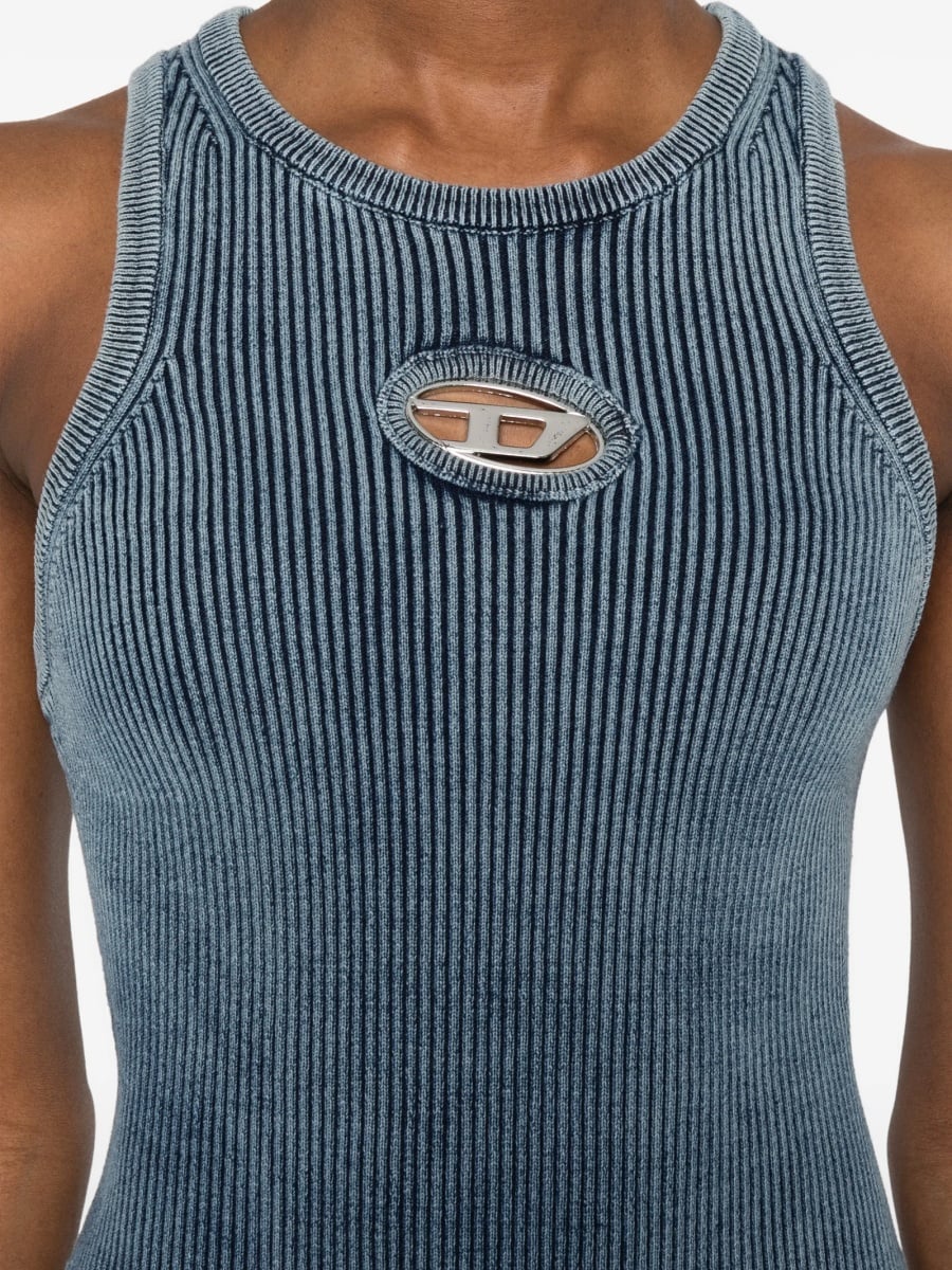 Rochie de zi Diesel albastra - Img 5