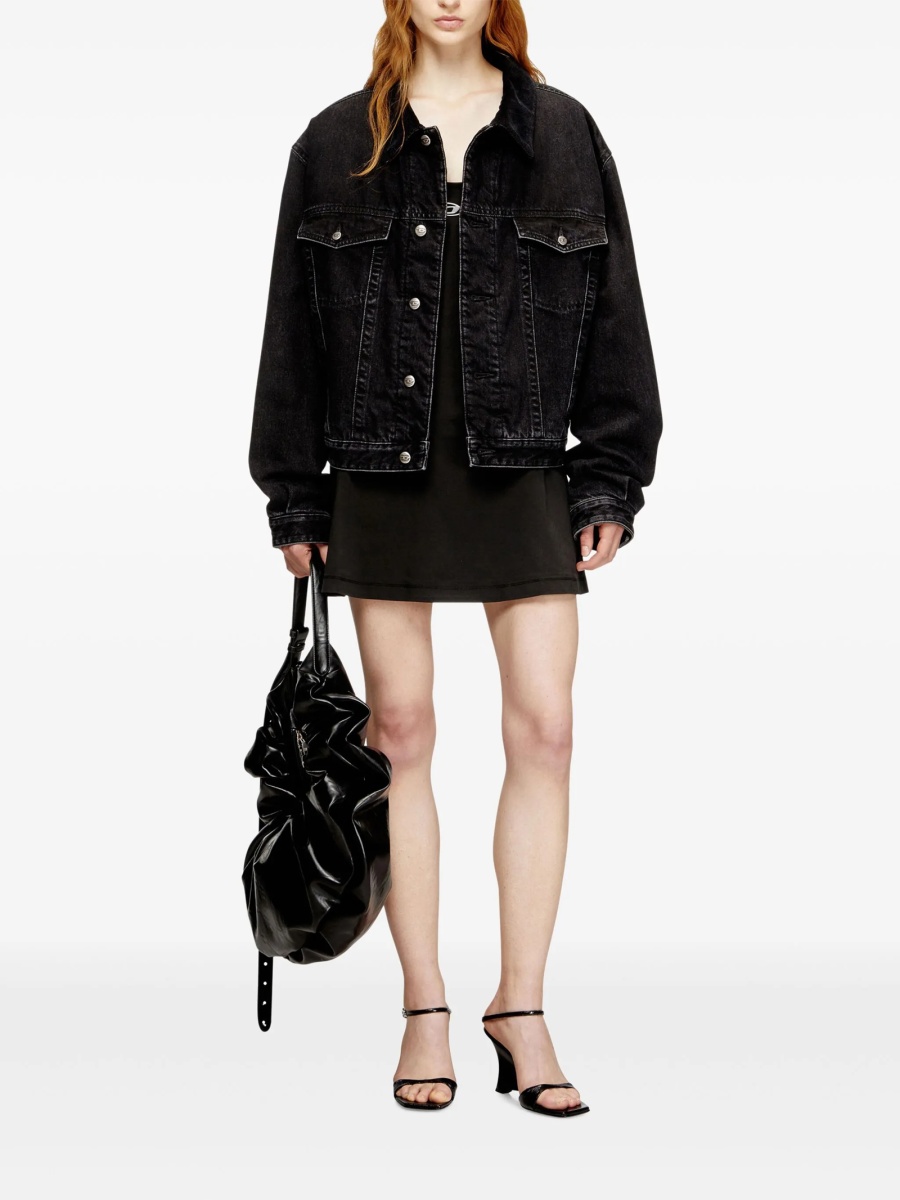 Rochie de zi Diesel neagra - Img 5